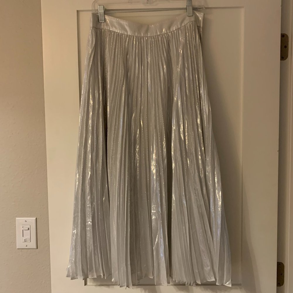 Kate Spade Long Metallic Skirt